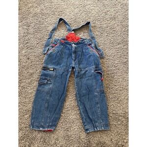 Vintage 90s Kids' Wild Boys Bib Denim Overalls Trail Sz 4